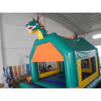China Outdoor Water Proof Inflatable Fun City Jumper / Backyard Bounce Fun City With Slide for sale