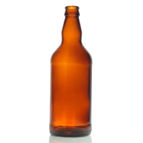 Quality Empty Corona Beer Glass 500ml 330ml Green Amber Customized for sale
