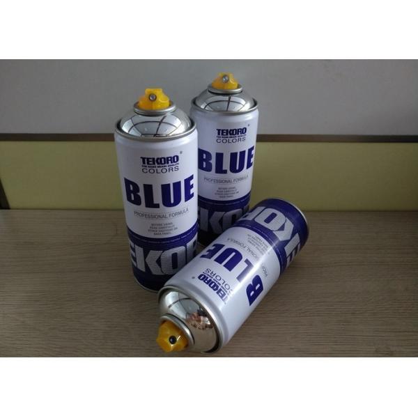 Quality Multi - Purpose Graffiti Silver Chrome Spray Can / Graffiti Spray Paint Low Toxicity Type for sale