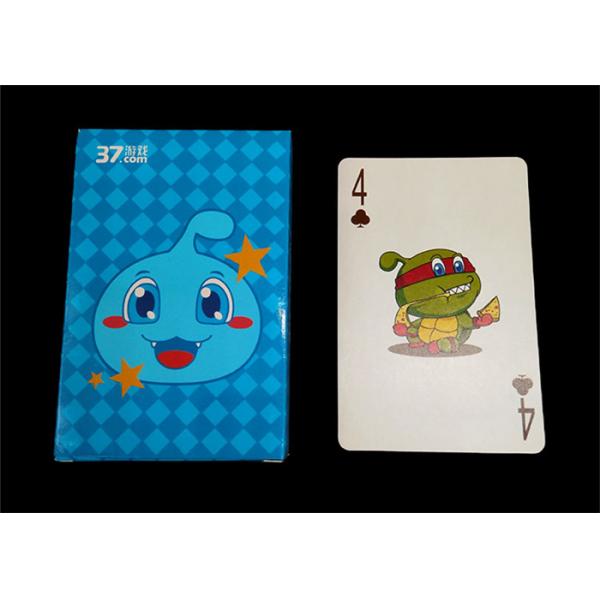 Quality 57*87mm Bridge Size Custom Printed Playing Cards Paper Offset Printing for Club for sale
