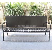 China Decorative Advertising Customized Outdoor Furniture Bench For Public Garden Street factory