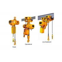 China Small Light Weight 0.1 Ton To 6 Ton Chain Hoist 3m To 120m Lifting Height factory