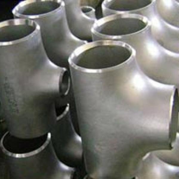 Quality WP310S WP321 Stainless Steel Butt Weld Fittings Equal Tee ASTM A403 for sale