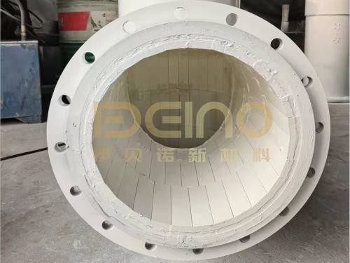 Quality High Temperature Resistance Wear Resistant Ceramic Pipe Custom Sintered for sale