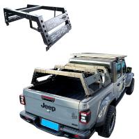 China Black Powder Coating Carbon Steel Short Bed Cab Height Bed Rack with Durable Design factory