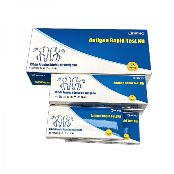 Quality Swab Antigen Home Testing Kit Self Test Medical Device OEM ODM for sale