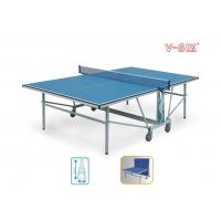 Quality Double Folding Outdoor Table Tennis Table Waterproof For Physical Training for sale