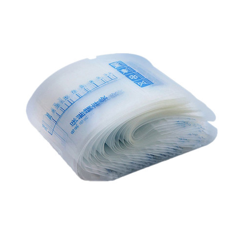 China Breast Milk Storage Bags stand up Triple Zipper Plastic bag moisture proof for sale