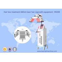 China 660nm Diode Hair Growth Machine Laser Therapy Machine HR208 1 Year Warranty for sale