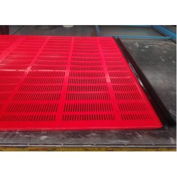 Quality Stable Performance Pu Screen Panel Cross Tension Low Noise Mats Easy Installatio for sale