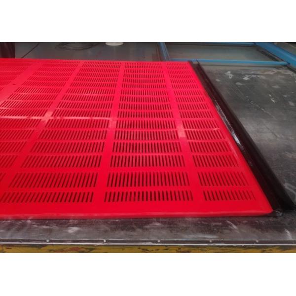 Quality Stable Performance Pu Screen Panel Cross Tension Low Noise Mats  Easy Installation for sale