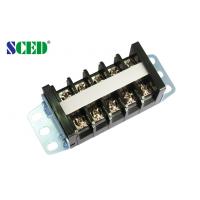 Quality 600V 30A Black PCB High Current Terminal Block For Server Site for sale