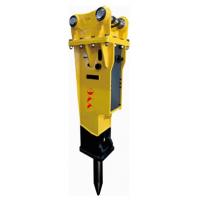 Quality Silence Type Hydraulic Breaker Hammer For Excavator 20CrMo Yellow Color for sale