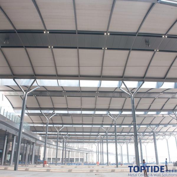 Quality Architecture Pressed Metal Lieanr Grid Ceiling for Building Decorative Aluminium for sale