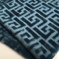 china Bedding Pillowslip Blanket Fleece Fabric Brushed Geometric