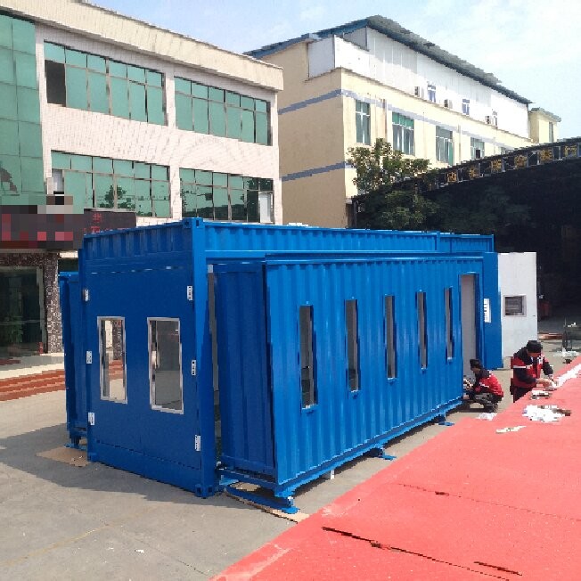 China AA4C Container Spray Booth Hail Damage Repair Booth Car Portable Paint Booth Quick Repair 6058mm factory