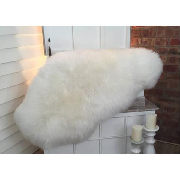 Quality Australian Sheepskin Rug Sheepskin Collection Genuine Sheepskin Pelt Black for sale