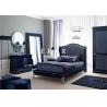 China Latest Bedroom Furniture Design King Size Set Tufted Bed factory