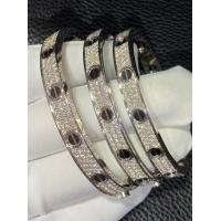 China Cartier De Love Bracelet N6032417 Girlfriend Luxury Diamond Jewelry Jewelry Love Bracelet 18k White Gold factory