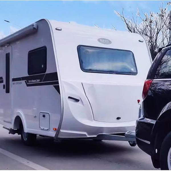 Quality OEM Leisure Travel Trailer  AL-KO Chassis Caravan Camping Trailer for sale