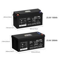 Quality 12v 24v 100ah 120ah 200ah 300ah Lifepo4 Bluetooth Iron Phosphate Battery for sale