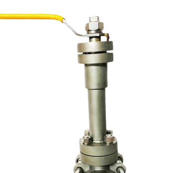 Quality Manual Power Dn25 Cryogenic Ball Valve New Type Stainless Steel Material for sale