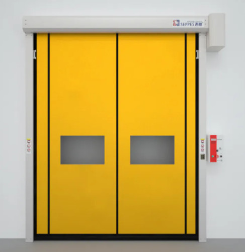 China Modern Insulated 380V Rapid Roller Doors Manual / Automatic Operation factory