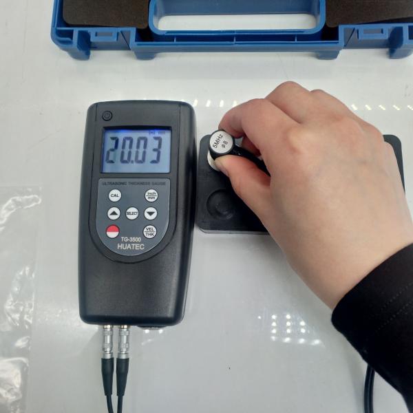 Quality 400mm Bluetooth Ultrasonic Wall Thickness Gauge For metal glass and Plastic for sale