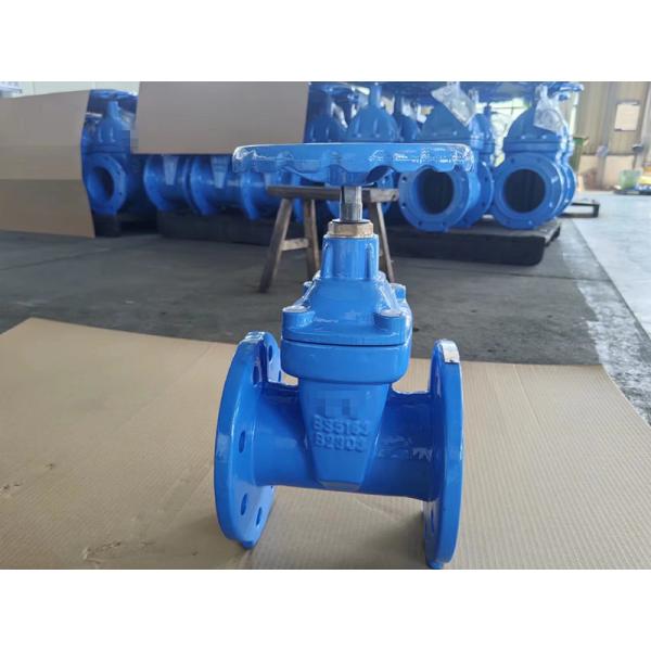 Quality Flanged BS5163 Gate Valve 3 inch Resilient / Metal Seated for sale