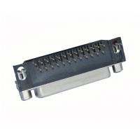 Quality 90 Degree 25 Pin D Sub Male Connector Two Rows Female DR With Back Shell for sale