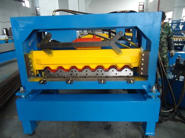 Quality Fully Automatic Metcoppo Step Tiles Roofing Sheet Roll Forming Machine for sale