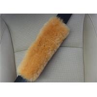 Quality Sheepskin Seat Belt Cover for sale