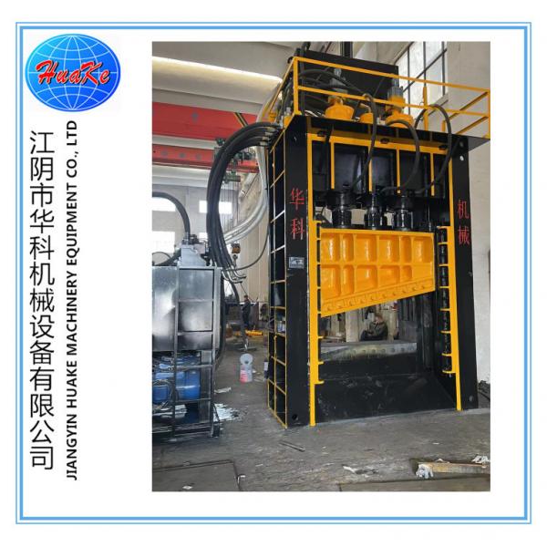 Quality 180KW 630 Tons Hydraulic Scrap Shear For Steel Plate cutting for sale