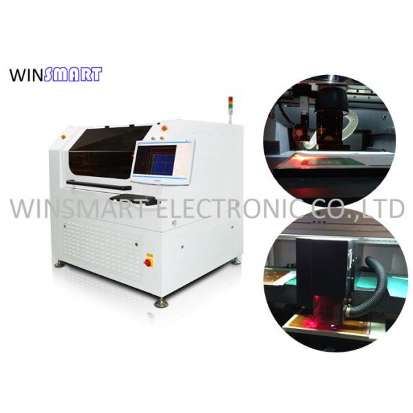 Quality Green CO2 Laser PCB Depaneling Machine , Ultraviolet UV Laser Cutting Machine for sale