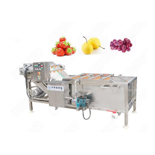Quality High Efficiency Stainless Steel Vegetable Washing Machine for sale