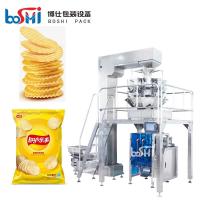 China Plantain Chips Snack Packing Machine PLC Control With Touch Screen factory