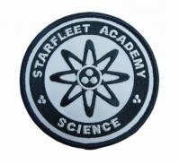 China 7C Twill Felt Background Embroidered Patch Starfleet Kings County For Jacket factory