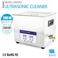 China 10L 240W JP - 040S SUS Ultra Sonic Cleaner With Digital Timer / Heater factory