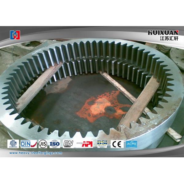 Quality 34CrNiMo7-6 / 18CrNiMo7-6 Gear Blank Forging Wind Power Generation Gear 5000MM for sale