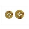 China Resin Pattern Horn Trench Coat Buttons , Sew On Snap Buttons 4/2 Holes factory