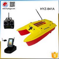 China HYZ-841A Catamaran Bait Boat  with New Fish Finder factory