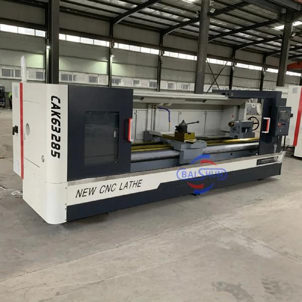 Quality Heavy Duty Cnc Lathe Machine Fanuc Controller Flat Bed for sale