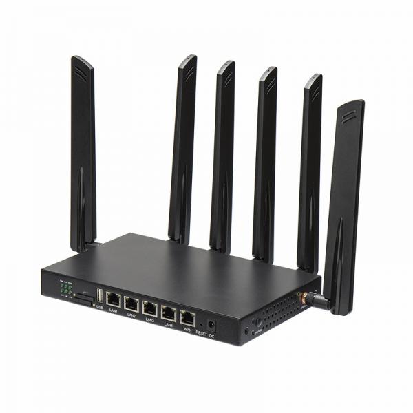 Quality 1800Mbps Supports IEEE802.11AX Wifi 6 Dual Band Router Sim Card Gigabit Port for sale