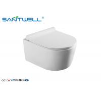 China Bathroom Modern Wall Mounted Toilet Cistern Concealed Tank / Rimless Toilet / Rimless Wall Hung Toilet factory