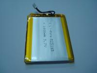 China 3.7V 1800mAh lithium polymer battery with PCM and wire factory