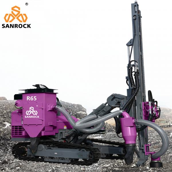 Quality Mining Machinery DTH Drilling Rig 78kw Engine Rotary Borehole Hydraulic Drilling for sale