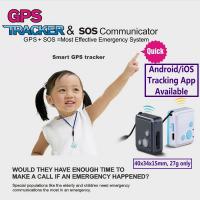 china Mini GSM GPS Tracker Child Kids Elderly SOS Emergent Help Communicator Sender W/ Microphone Speaker for 2-Way Phone Talk