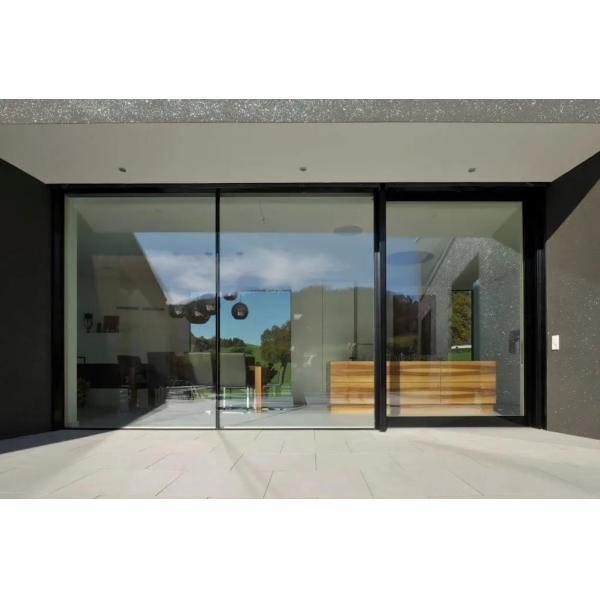 Quality Villa External Aluminium Sliding Door , Glass Sliding Door With Aluminum Frame for sale