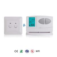 China 7 Day Programmable Digital Electronic LCD Heating Room Thermostat with Wireless for sale