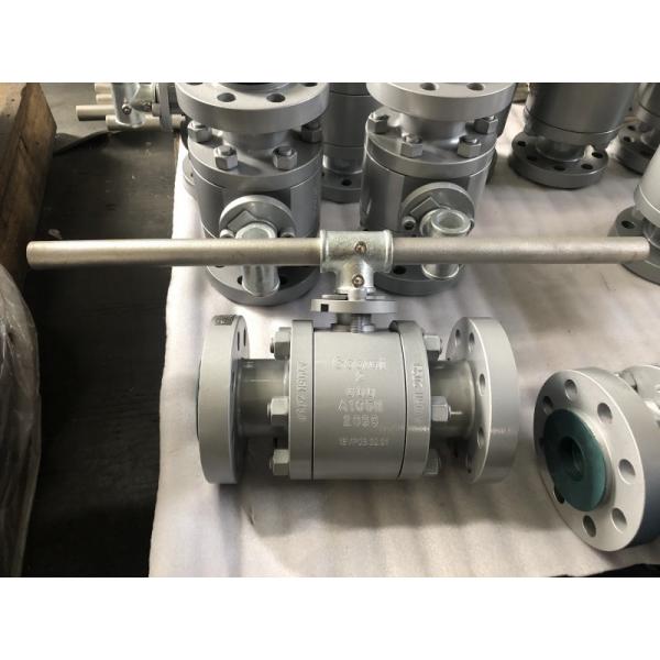 Quality Flanged BS6755 300lb Two Piece Ball Valve for sale